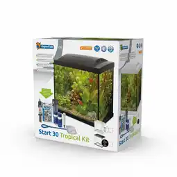 Pets Place SuperFish Aquarium Tropical Kit 30 - Aquarium - 36x23x37,4 cm Zwart aanbieding