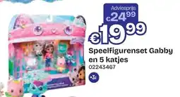 Dreamland Gabby speelfigurenset en 5 katjes aanbieding