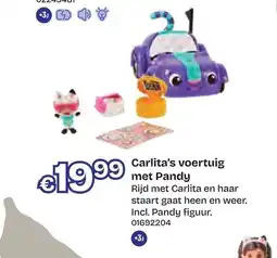 Dreamland Carlita's voertuig met Pandy aanbieding
