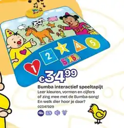 Dreamland Bumba interactief speeltapijt aanbieding