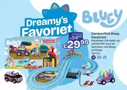 Dreamland Carrera First Bluey Racetrack aanbieding