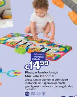 Dreamland Playgro Jumbo Jungle Muzikale Pianomat aanbieding