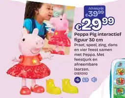Dreamland Peppa Pig interactief figuur aanbieding