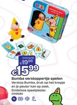 Dreamland Bumba verstoppertje spelen aanbieding