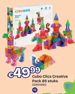 Dreamland Cubo Clics Creative Pack 85 stuks aanbieding