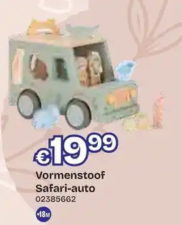 Dreamland Vormenstoof Safari-auto aanbieding