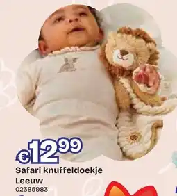 Dreamland Safari knuffeldoekje Leeuw aanbieding