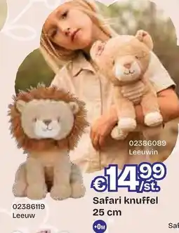 Dreamland Leeuwin Safari knuffel aanbieding