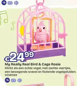 Dreamland My Really Real Bird & Cage Rosie aanbieding
