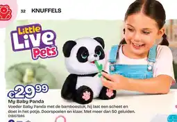 Dreamland Little Live Pets My Baby Panda aanbieding