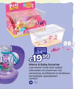Dreamland Pets Alive Mama & Baby Surprise aanbieding