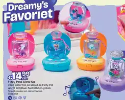 Dreamland Dreamy's Favoriet Fizzy Pets Glow-Up aanbieding