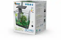Pets Place SuperFish Qubiq 30 Pro - Aquarium - 32x32x42,5 cm Zwart aanbieding