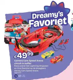 Dreamland Carrera Cars Speed Arena circuit in koffer aanbieding