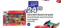 Dreamland Cars Mini Racers 10-pack aanbieding