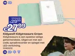 Dreamland Kidywolf Kidytreasure Groen aanbieding