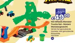 Dreamland Hot Wheels Monster Trucks Set - Mutant Monstergevecht aanbieding