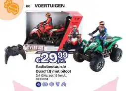 Dreamland Adventure Quad 1:8 met piloot aanbieding