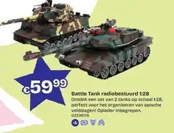 Dreamland Battle Tank radiobestuurd 1:28 aanbieding