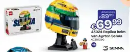 Dreamland LEGO Replica helm van Ayrton Senna aanbieding