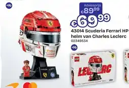 Dreamland LEGO scuderia ferrari hp helm van charles leclerc aanbieding