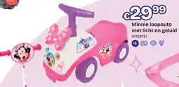 Dreamland Minnie loopauto aanbieding