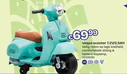 Dreamland Vespa scooter 7.2V/2.5AH aanbieding