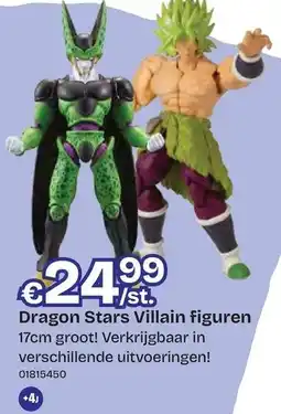 Dreamland Dragon Stars Villain figuren aanbieding