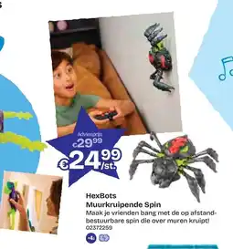 Dreamland HexBots Muurkruipende Spin aanbieding