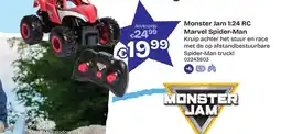 Dreamland Monster Jam Marvel Spider-Man aanbieding
