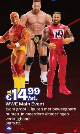 Dreamland WWE Main Event aanbieding