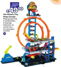 Dreamland Hot Wheels City Mega Garage aanbieding