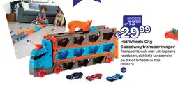 Dreamland Hot Wheels City Speedway transportwagen aanbieding