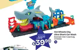 Dreamland Hot Wheels City Ultra Shark Car Wash aanbieding