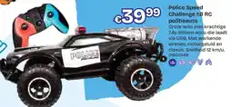 Dreamland Police Speed Challenge 1:8 RC politieauto aanbieding