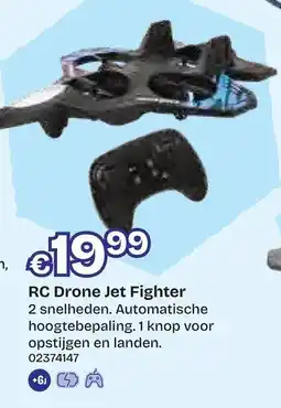 Dreamland RC Drone Jet Fighter aanbieding