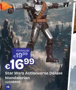 Dreamland Star Wars Actionverse Deluxe Mandalorian aanbieding