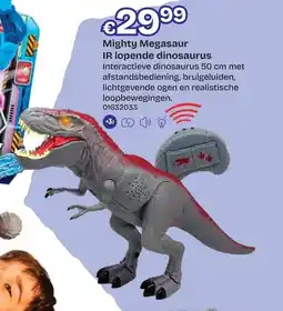 Dreamland Mighty Megasaur IR lopende dinosaurus aanbieding