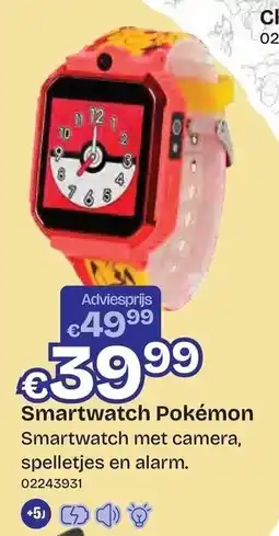 Dreamland Smartwatch Pokémon aanbieding
