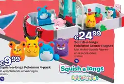 Dreamland Squish a longs Pokémon Center Playset aanbieding