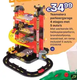Dreamland Teamsterz parkeergarage aanbieding