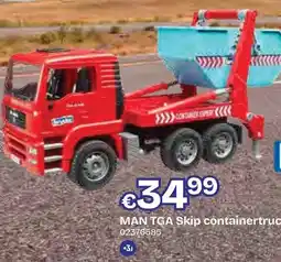 Dreamland MAN TGA Skip containertruck aanbieding
