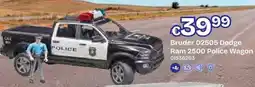 Dreamland Bruder Dodge Ram 2500 Police Wagon aanbieding
