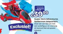 Dreamland Super Hero Adventures Spiderman Jetquarters aanbieding