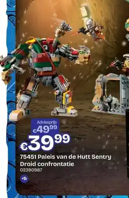 Dreamland LEGO paleis van de hutt sentry droid confrontatie aanbieding