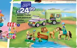 Dreamland LEGO Trailer met paard en veulen aanbieding