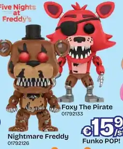 Dreamland Funko POP! Nightmare Freddy 01792126 Foxy The Pirate 01792133 aanbieding