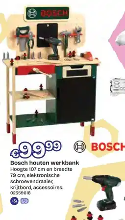 Dreamland Bosch houten werkbank aanbieding