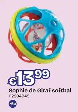 Dreamland sophie de giraf softbal aanbieding