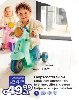 Dreamland Loopscooter 2-in-1 aanbieding
